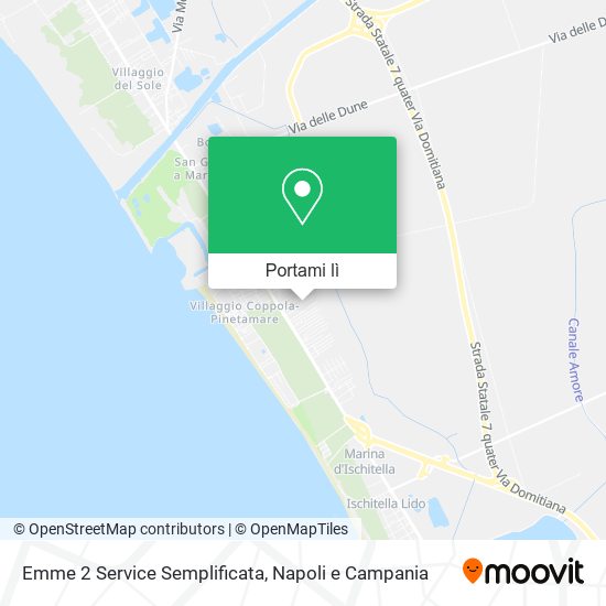 Mappa Emme 2 Service Semplificata