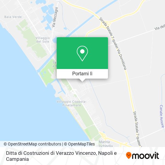 Mappa Ditta di Costruzioni di Verazzo Vincenzo
