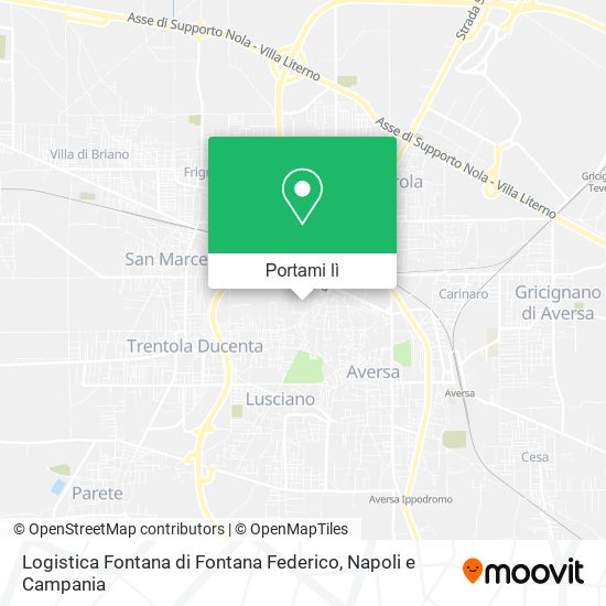 Mappa Logistica Fontana di Fontana Federico