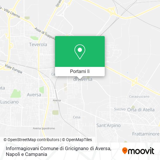Mappa Informagiovani Comune di Gricignano di Aversa