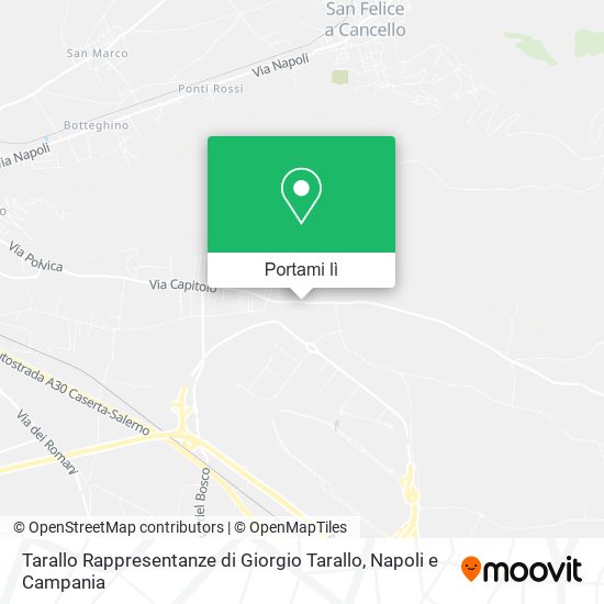 Mappa Tarallo Rappresentanze di Giorgio Tarallo
