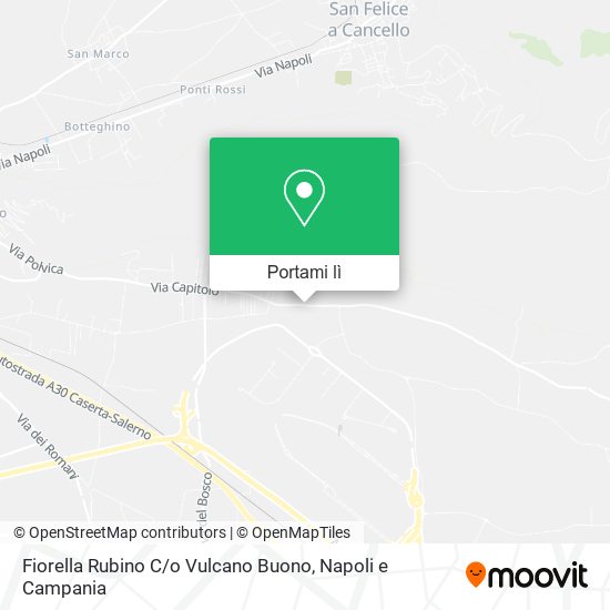 Mappa Fiorella Rubino C / o Vulcano Buono