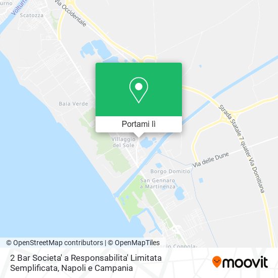 Mappa 2 Bar Societa' a Responsabilita' Limitata Semplificata