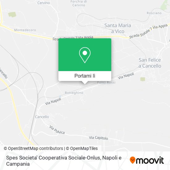 Mappa Spes Societa' Cooperativa Sociale-Onlus