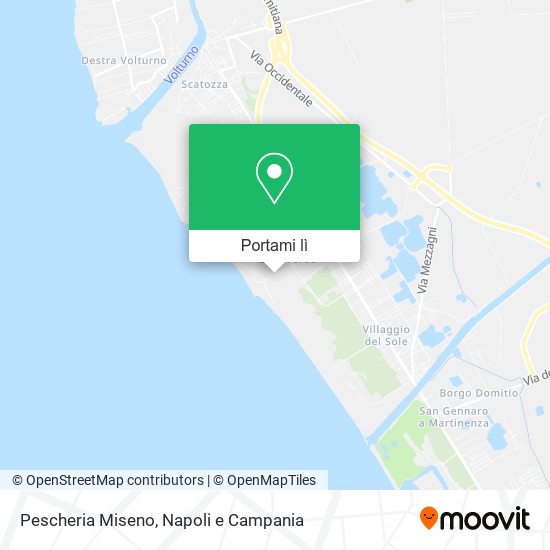 Mappa Pescheria Miseno