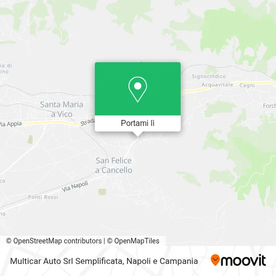 Mappa Multicar Auto Srl Semplificata