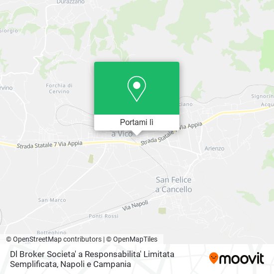 Mappa Dl Broker Societa' a Responsabilita' Limitata Semplificata