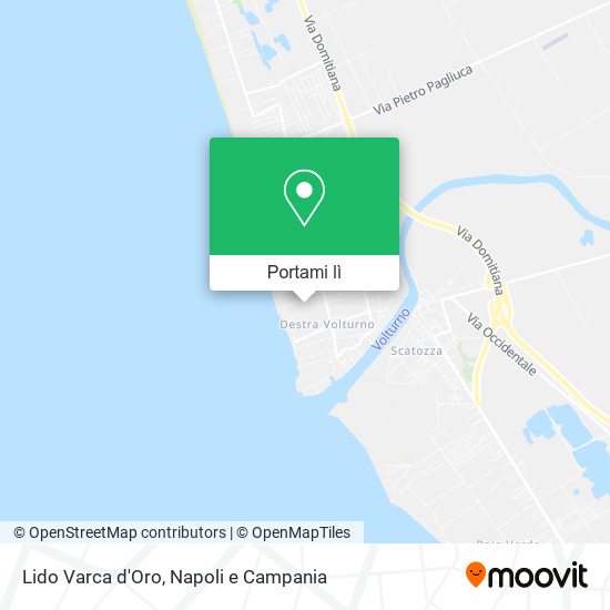 Mappa Lido Varca d'Oro