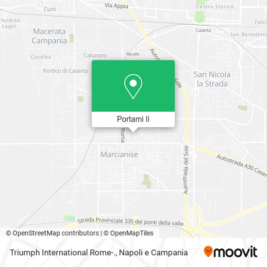 Mappa Triumph International Rome-.