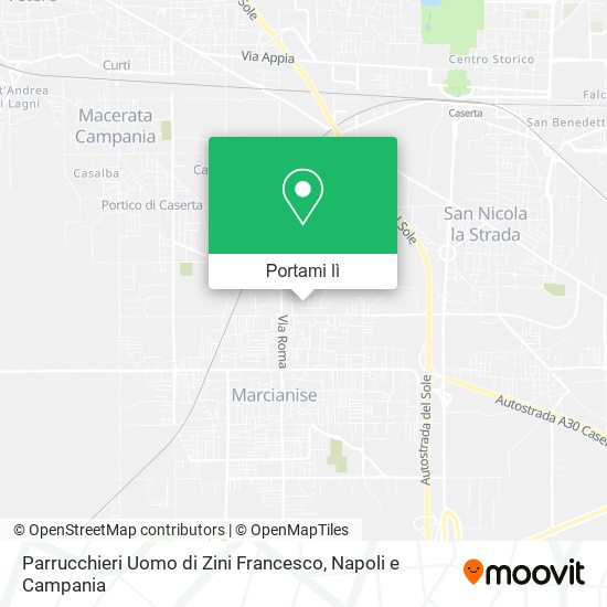 Mappa Parrucchieri Uomo di Zini Francesco
