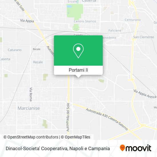 Mappa Dinacol-Societa' Cooperativa