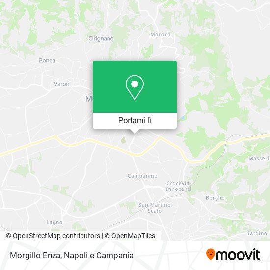 Mappa Morgillo Enza