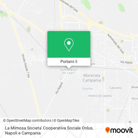 Mappa La Mimosa Societa' Cooperativa Sociale Onlus