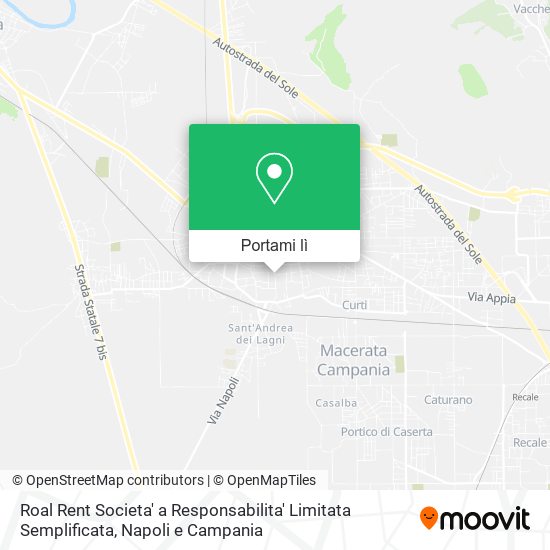 Mappa Roal Rent Societa' a Responsabilita' Limitata Semplificata