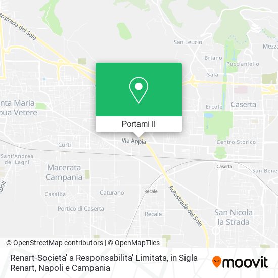 Mappa Renart-Societa' a Responsabilita' Limitata, in Sigla Renart