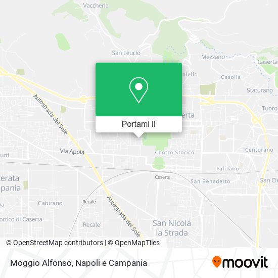 Mappa Moggio Alfonso