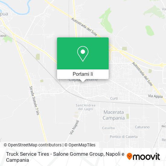 Mappa Truck Service Tires - Salone Gomme Group