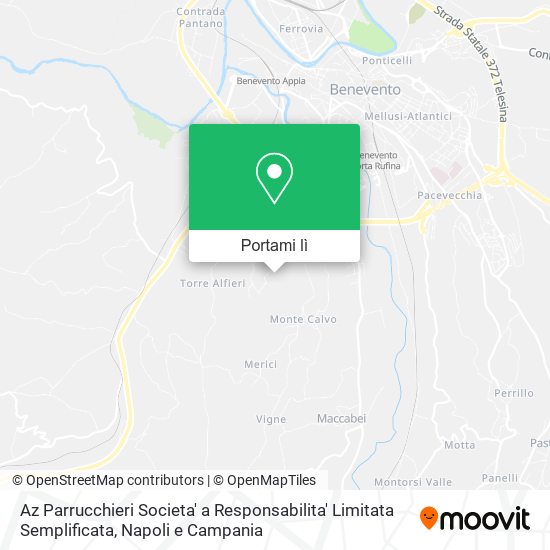 Mappa Az Parrucchieri Societa' a Responsabilita' Limitata Semplificata