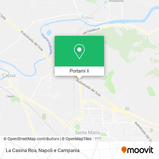 Mappa La Casina Roa