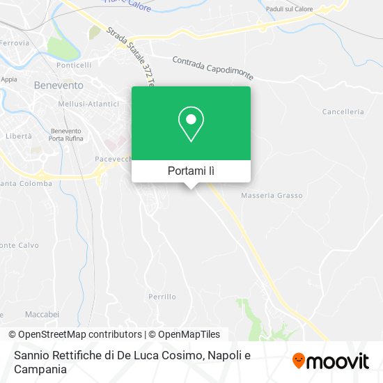 Mappa Sannio Rettifiche di De Luca Cosimo