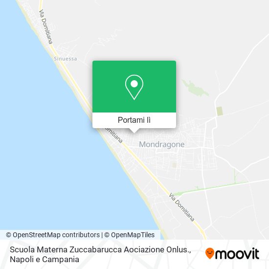 Mappa Scuola Materna Zuccabarucca Aociazione Onlus.