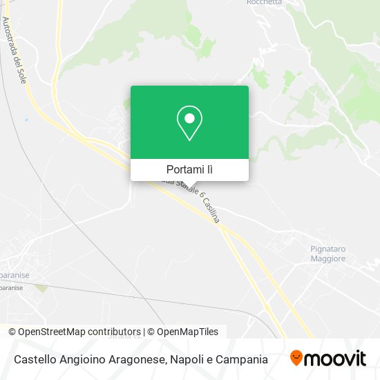 Mappa Castello Angioino Aragonese
