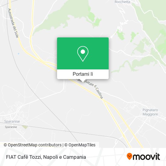 Mappa FIAT Cafē Tozzi