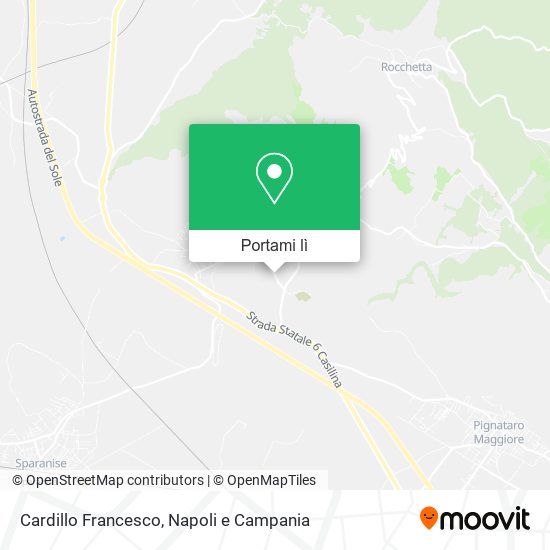 Mappa Cardillo Francesco