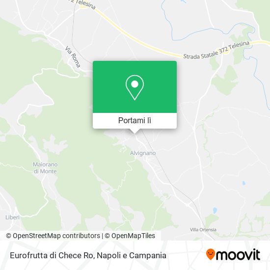 Mappa Eurofrutta di Chece Ro