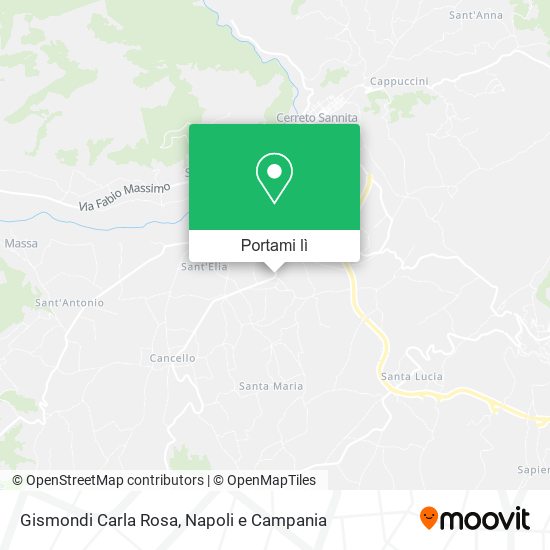 Mappa Gismondi Carla Rosa