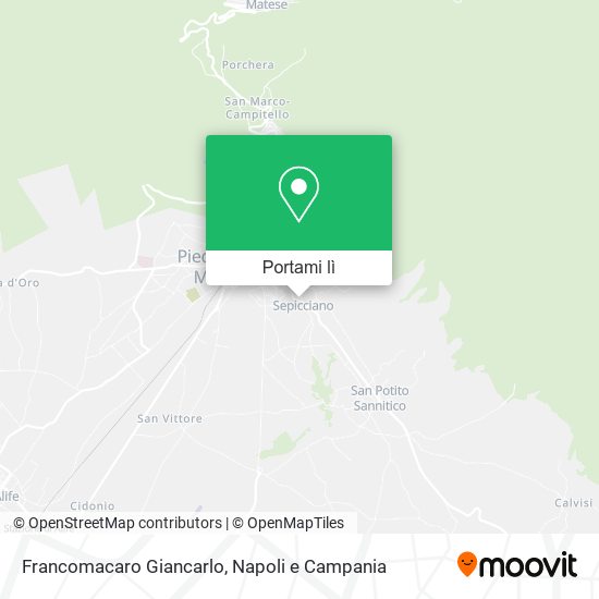 Mappa Francomacaro Giancarlo