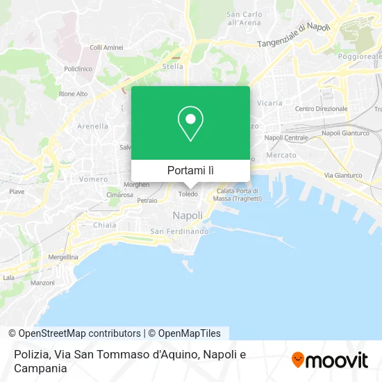 Mappa Polizia, Via San Tommaso d'Aquino