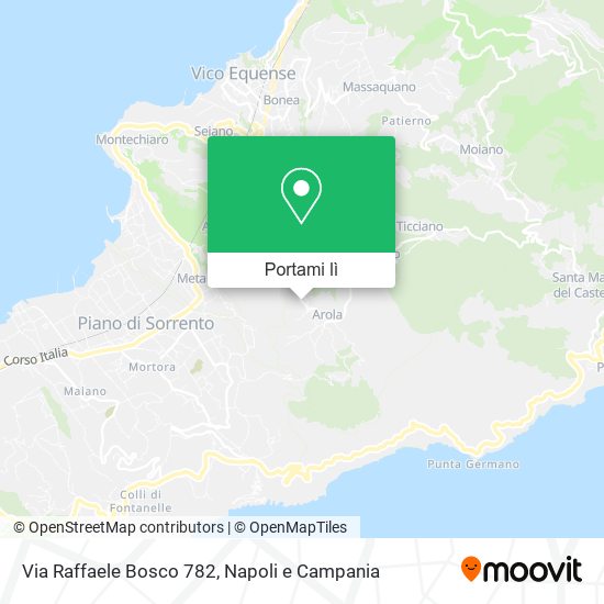 Mappa Via Raffaele Bosco  782