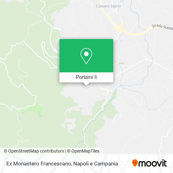 Mappa Ex Monastero Francescano