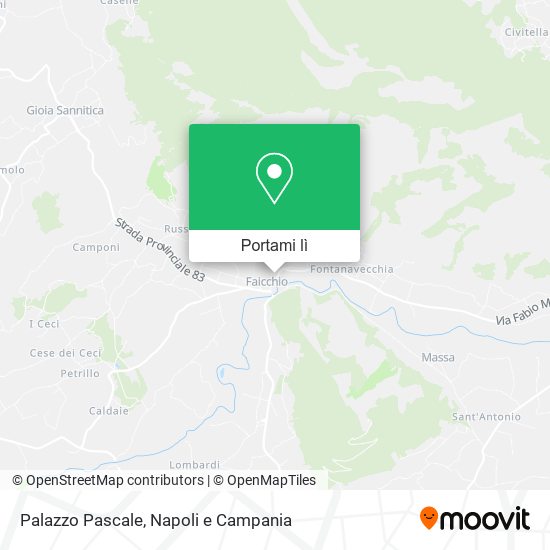 Mappa Palazzo Pascale