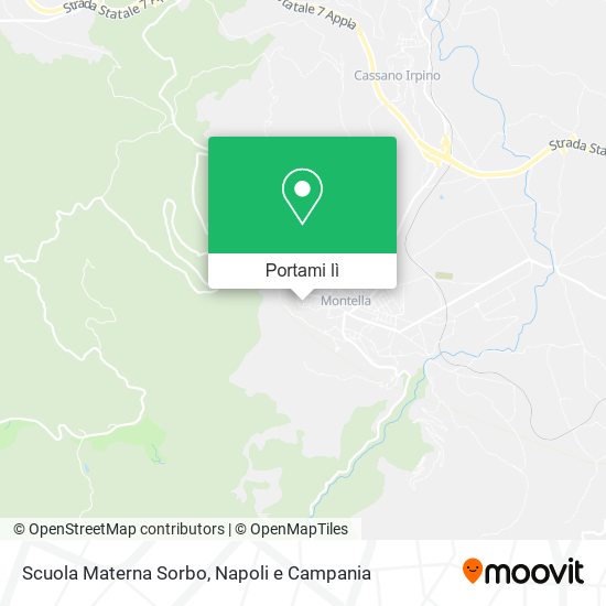 Mappa Scuola Materna Sorbo