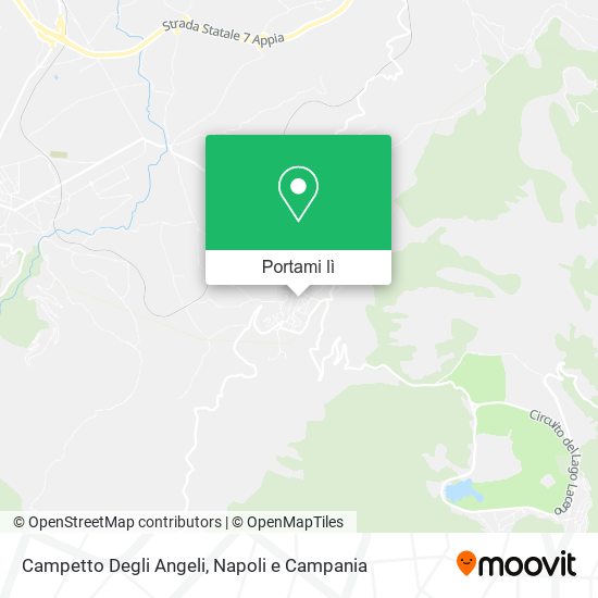 Mappa Campetto Degli Angeli