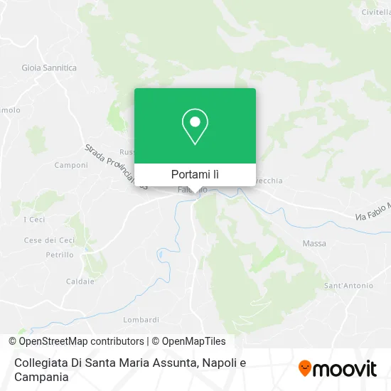 Mappa Collegiata Di Santa Maria Assunta