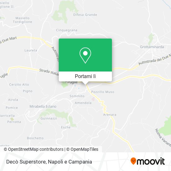 Mappa Decò Superstore
