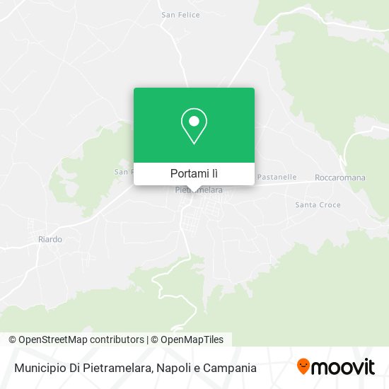Mappa Municipio Di Pietramelara
