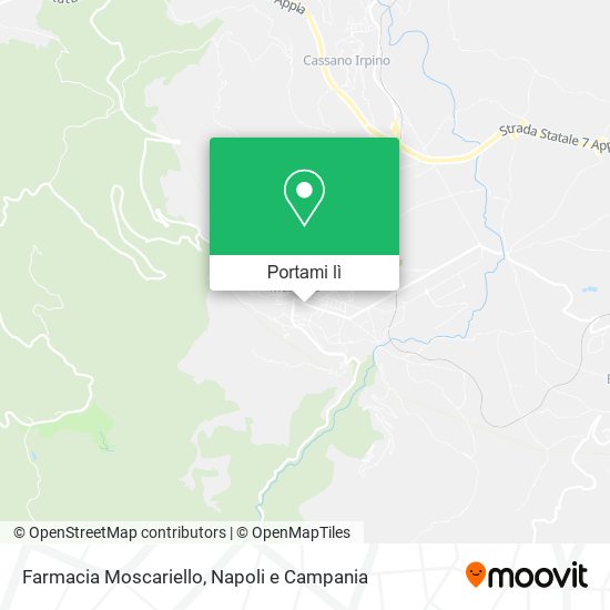 Mappa Farmacia Moscariello