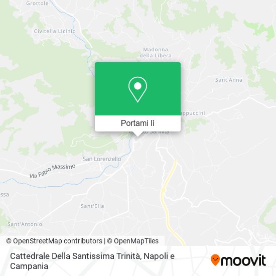 Mappa Cattedrale Della Santissima Trinità