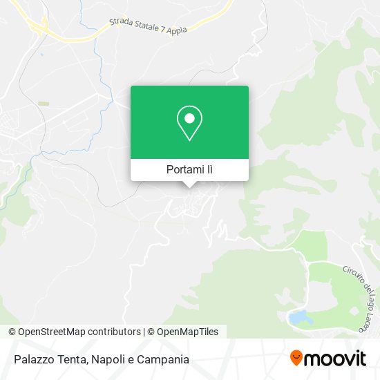 Mappa Palazzo Tenta