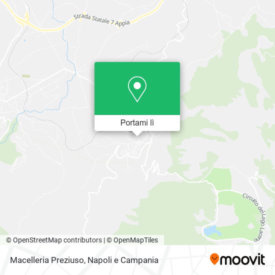 Mappa Macelleria Preziuso