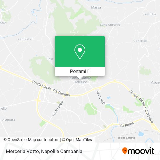 Mappa Merceria Votto