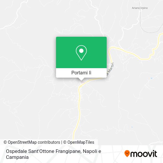 Mappa Ospedale Sant'Ottone Frangipane