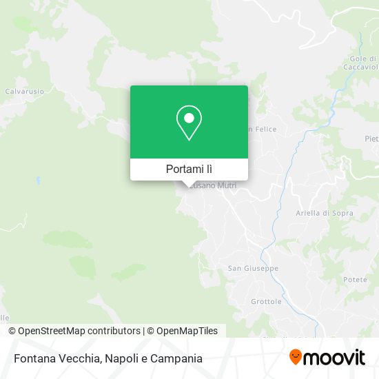 Mappa Fontana Vecchia