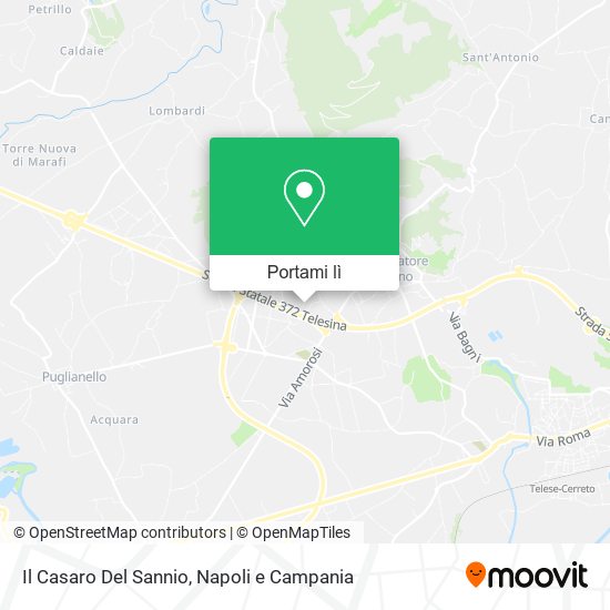 Mappa Il Casaro Del Sannio