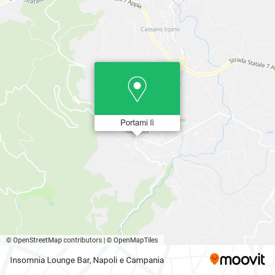 Mappa Insomnia Lounge Bar