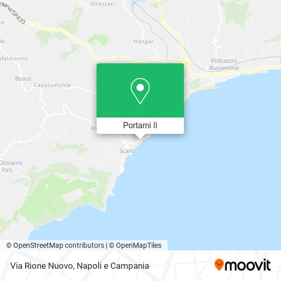 Mappa Via Rione Nuovo